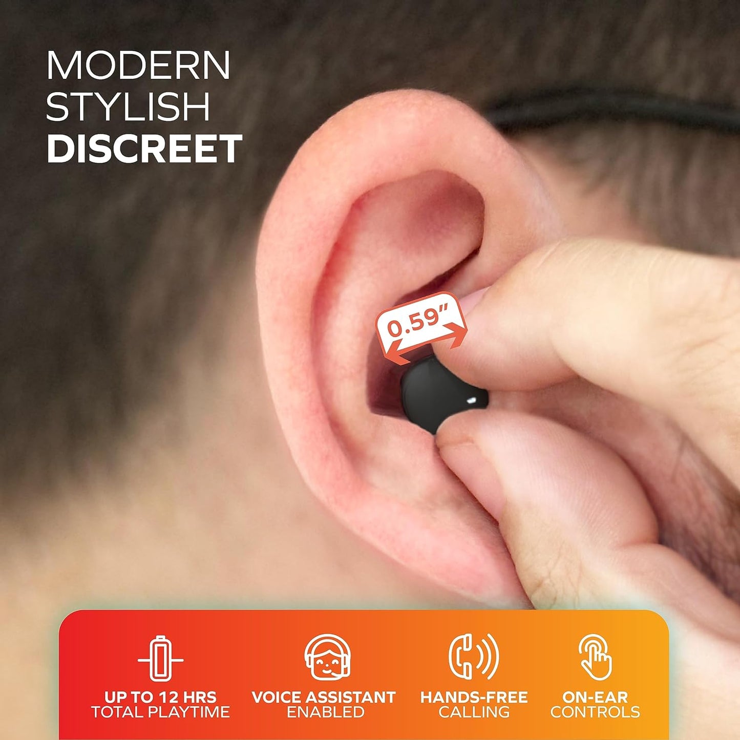 Worlds Smallest Earbuds - CETW536